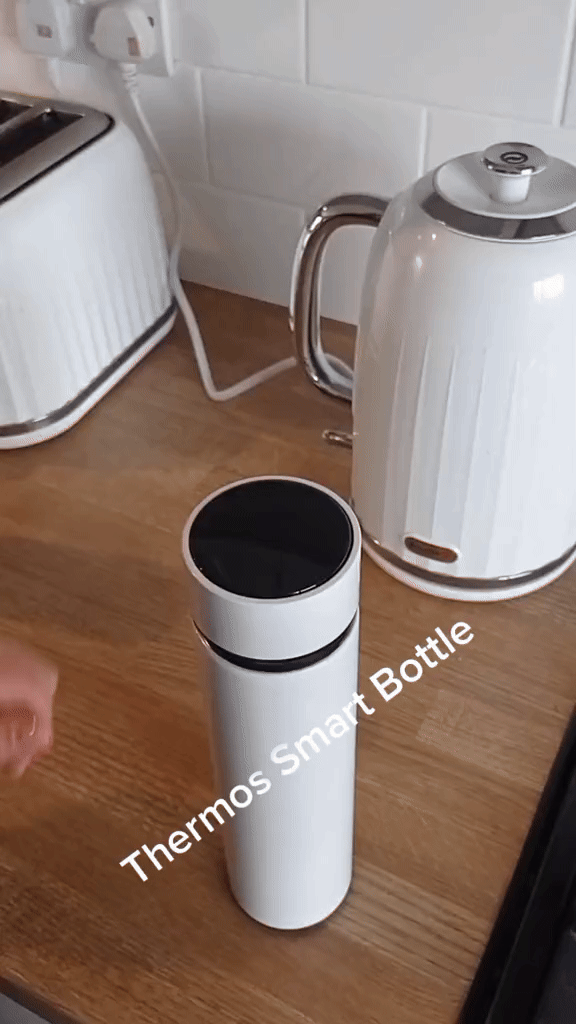 Coffee & Tea Thermos With Temperature Display