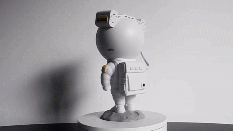 Astronaut Galaxy Projector - 360 Magnetic Head Rotation, Remote Control